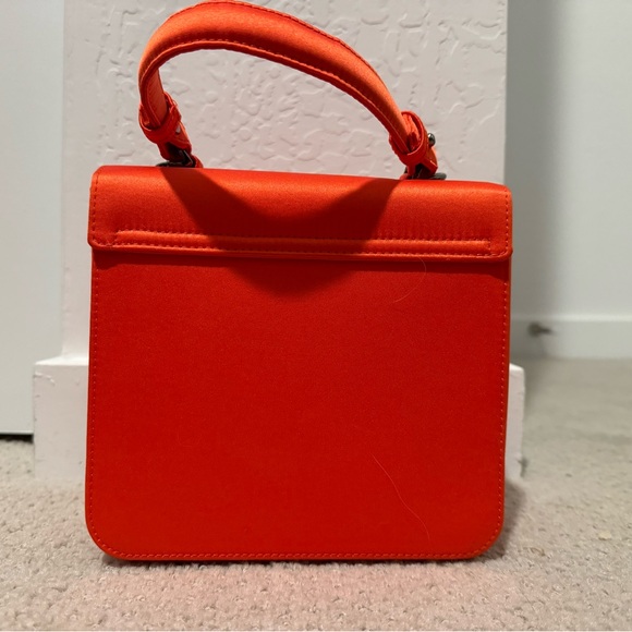 Marcell Von Berlin Flame Colored Money Bag Purse - Picture 7 of 11